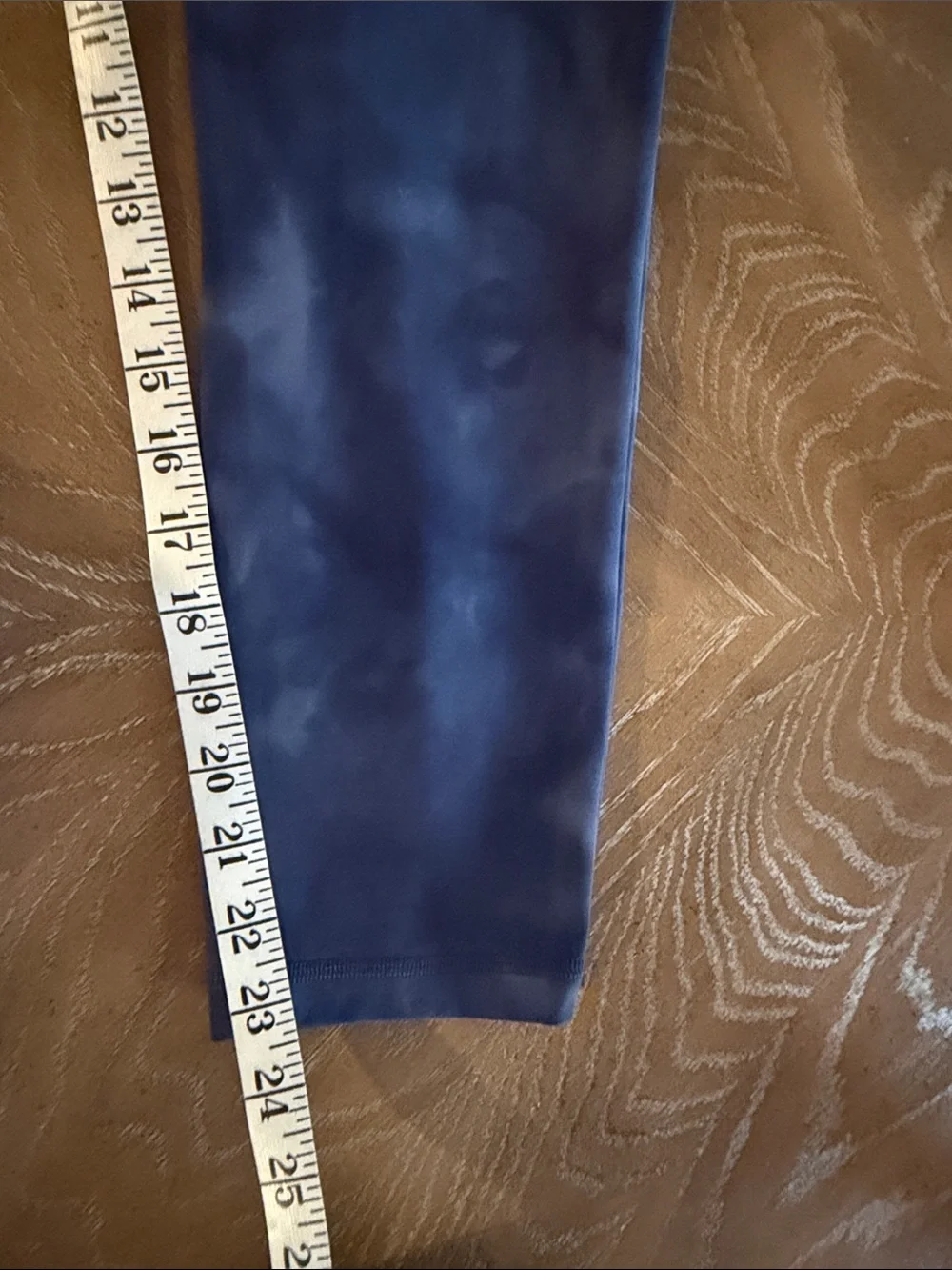 lululemon athletica Navy Tie-Dye Active Leggings
